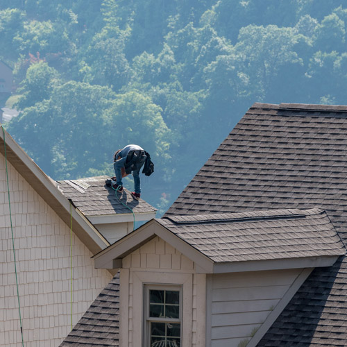 Shingle Roof Project In Idaho